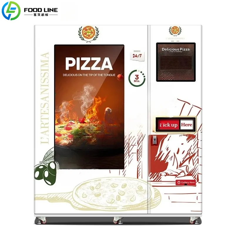 FOODLINE Manufacturer Automatic Pizza Vending Device Quick Bake System for Global Food Distributors Bulk Order