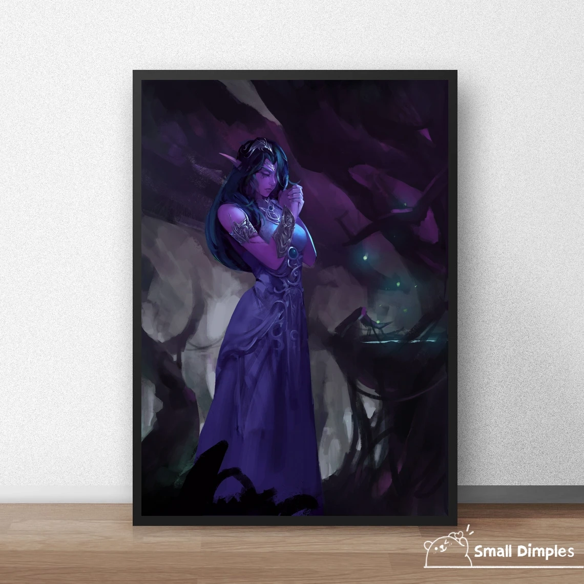 World Of Warcraft Game Poster Canvas Art Print Home Decoration Wall Painting ( No Frame )