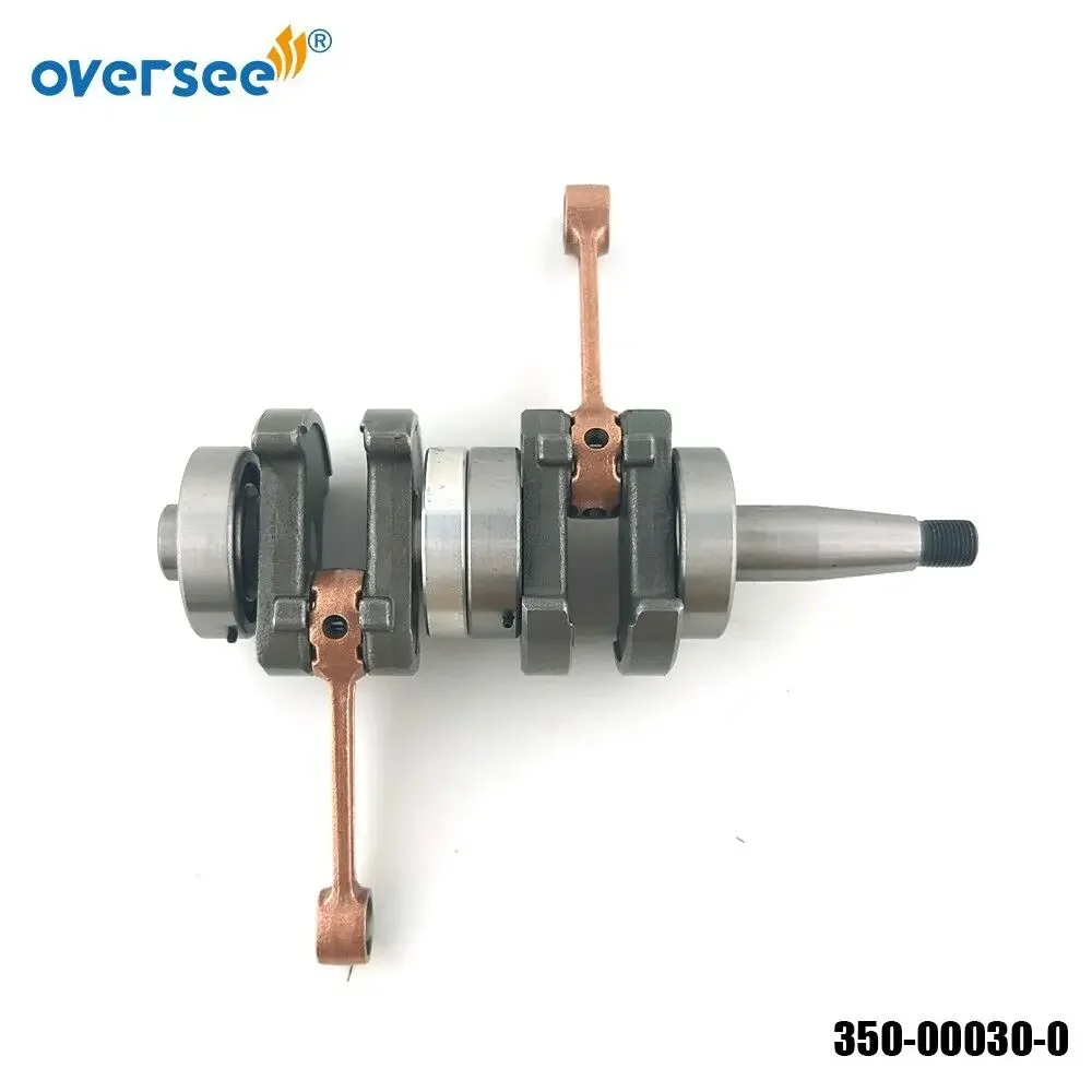 

350-00030-0 Crankshaft Assy For Tohatsu 9.9HP 15HP 18HP M9.9B M15B M15C M15D M18D Outboard Engine