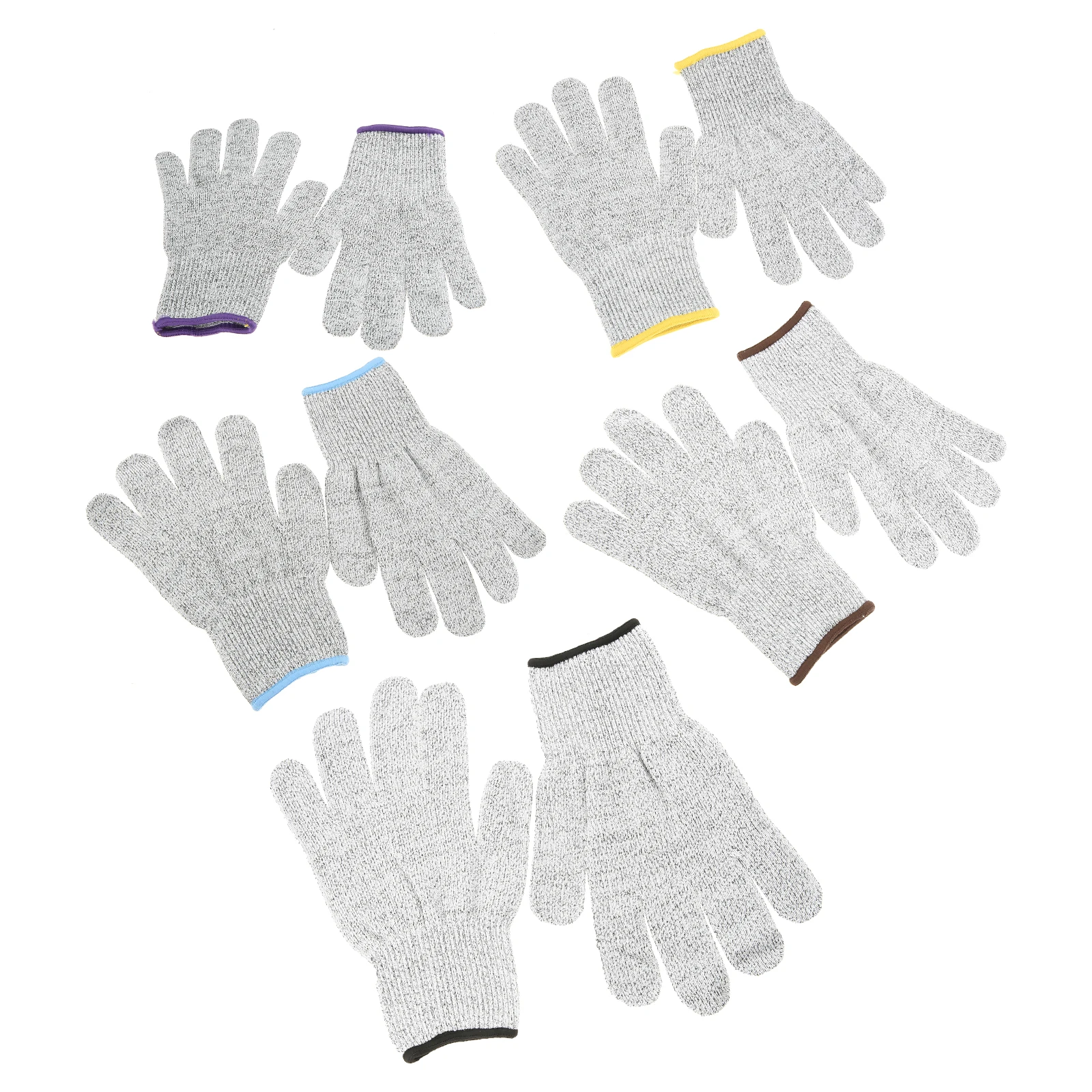 1Pair of Soft HPPE Cut Resistant Gloves XS/S/M/L/XL Abrasion Resistance Durability Tool Protection Safety For Heavy-duty Tasks