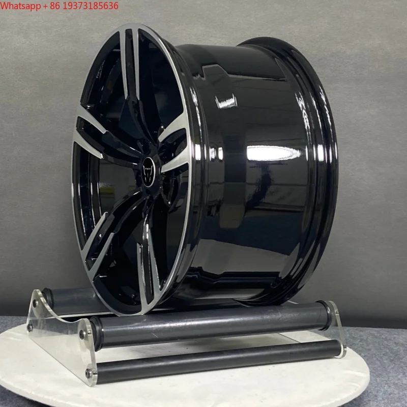 Source Factory Rims Import Product 15 16 17 18 19 20 21 22  Inch Black Finish Pcd 5*120 Forged Wheels Passenger Car Wheels