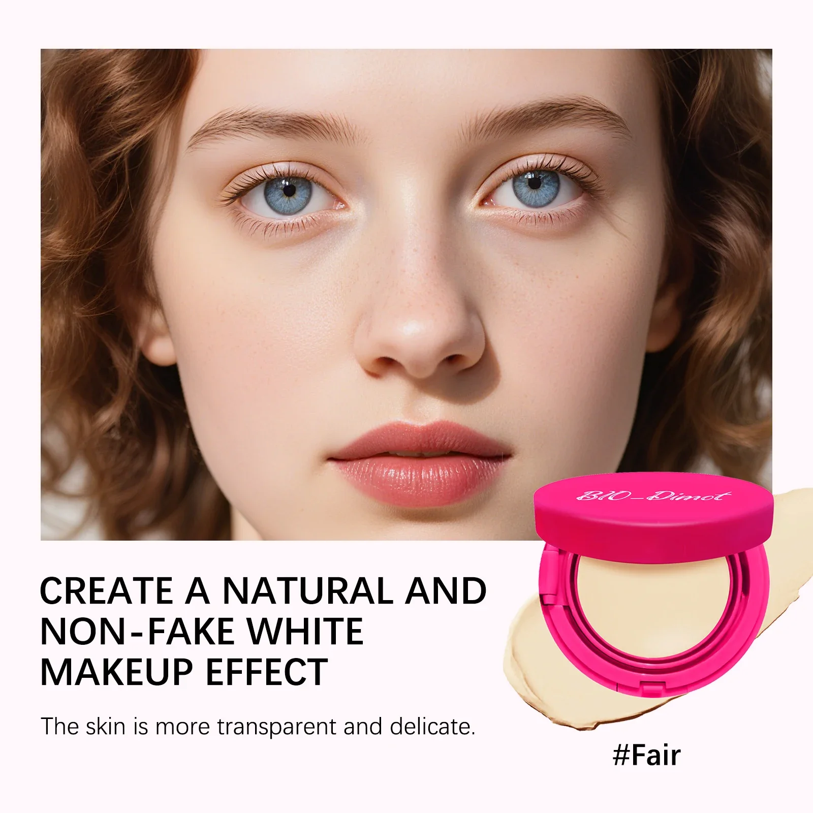 BB Cream Luchtkussen Compact Make Up Foundation Concealer Cream Verheldert de huidskleur Luchtkussen voor gezichtscosmetica Make-up