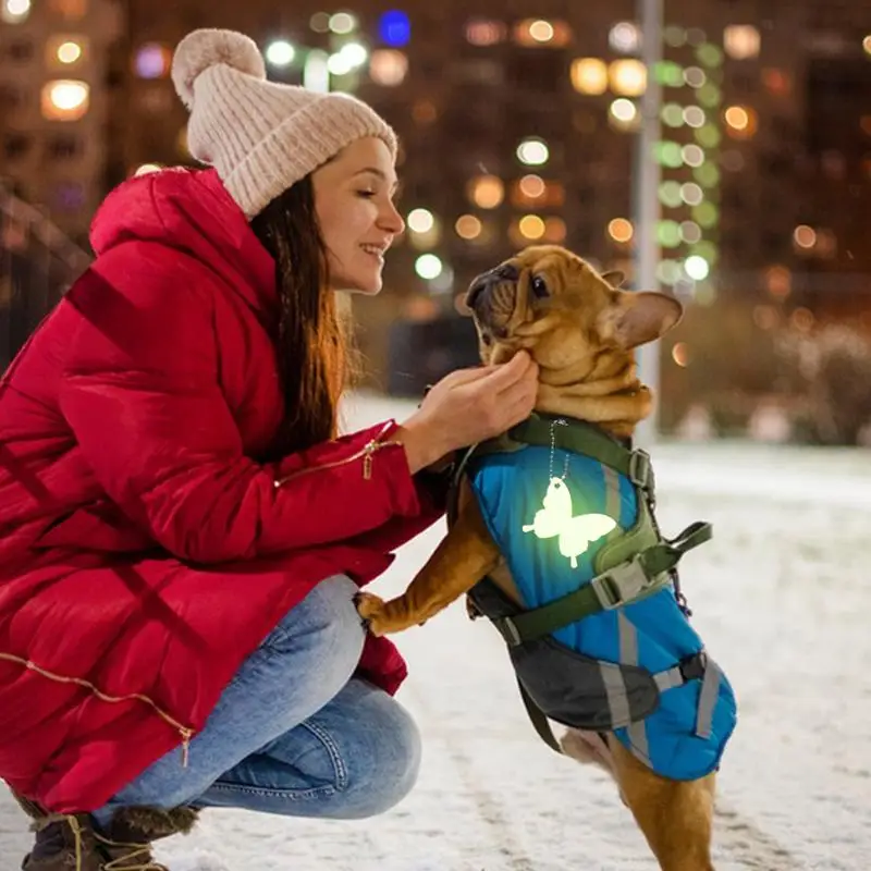 배낭 반사경 10pcs 어린이 안전 반사 펜던트 방수 어린이 반사경 높은 가시성 야간 걷기 안전