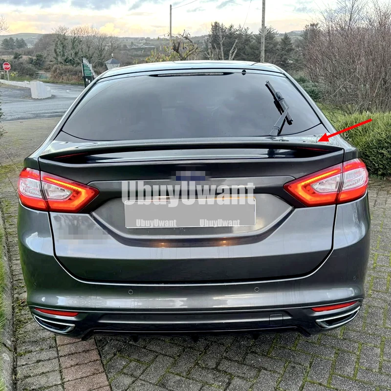 SPOILER trasero de labio de maletero de ala trasera de pintura ABS para Ford Mondeo Fusion 2013 2014 2015 2016 2017 2018 2019 2020