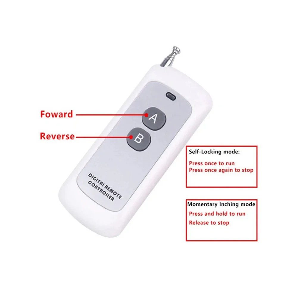 Motor Controller 6V 12V 24V DC Motor Forward Reverse Controller Board With Remote Limit Switch Support Max 20A Current