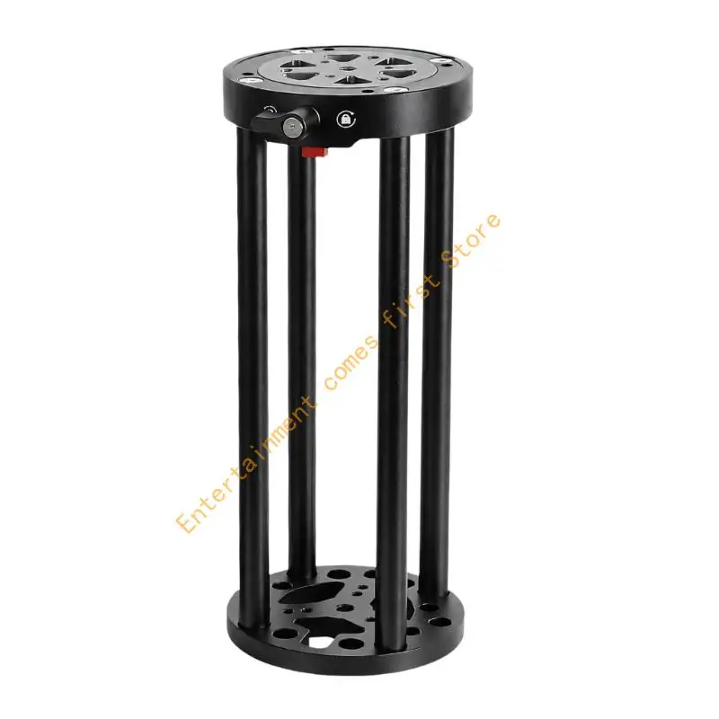 Height Increasing Joint Field Observation Mount Support with Quick Release Extension, Metal Structure for Lifted Viewing Device