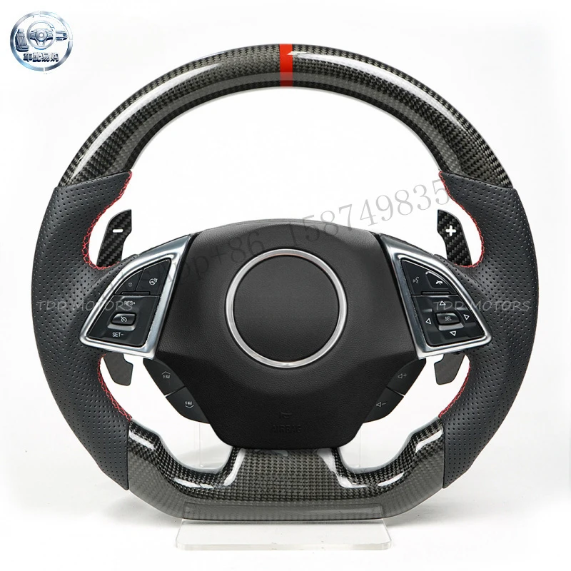 Suitable for Camaro SS and Corvette C7 models, carbon fiber magnetic shift paddles, exclusively available for cross-border e-com