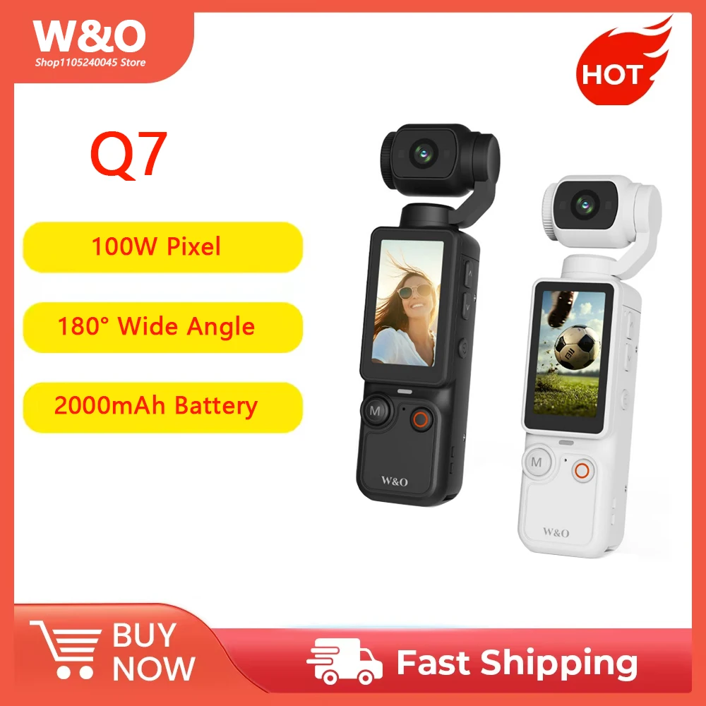 

Мини-спортивная камера 1080P WiFi для путешествий, велосипедов, мотоциклов и видеоблогинга, 180° ° Спортивные игры с элементами вращения