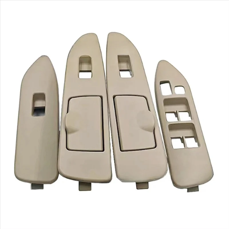 Car Window Regulator Cover 4Pcs/Set Lift Switch Panel For  FJ100/LC100 1997-2007 Glass Control LHD