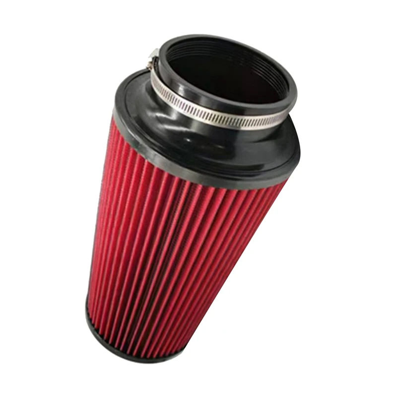 Optimize Your Engine With Universal Car 76Mm Mushroom Head Flow Intake Air Filter For Improved Airflow