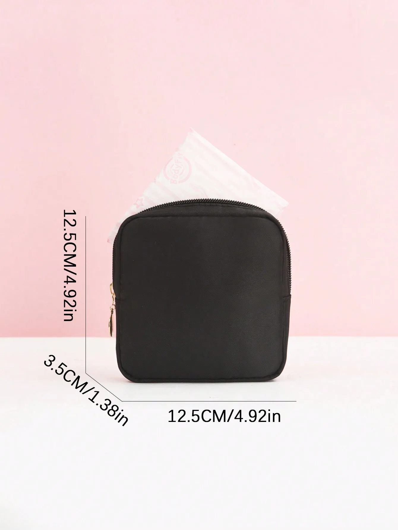 Simple Mini Women\'S Cosmetic Bag, Travel Storage Bag, Sanitary Napkin Storage Bag, Used For Outdoor Travel, Dormitory, Home Bath