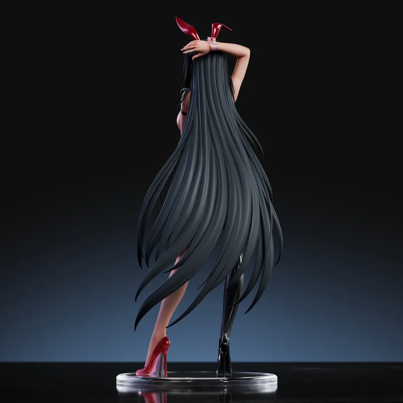 

Spot HOB blue 1/4 bunny girl Dafeng ship girl game beautiful woman model desktop animation ornament doll chassis collection gift