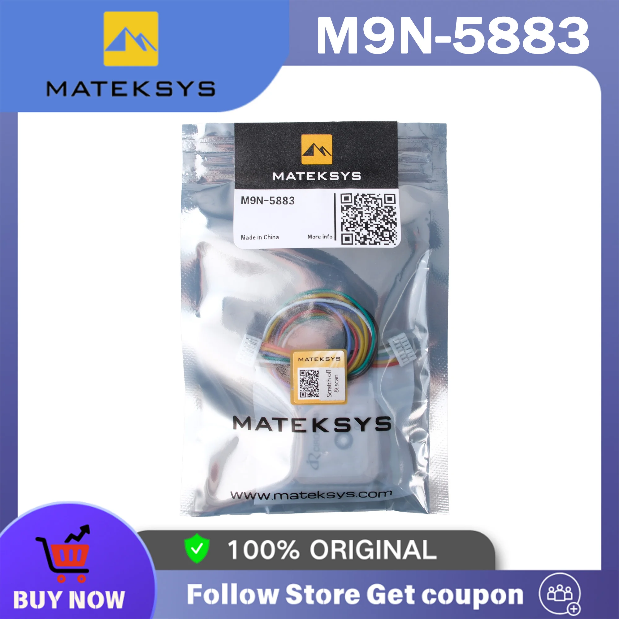 matek-gps-mateksys-gnss-compass-m9n-5883-glonass-galileo-beidou-qmc5883l-32x32x10mm-145g-para-aviones-rc-fpv-de-ala-fija