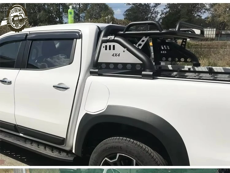 

Universal Pickup Bed Roll Bar with Roof Rail New Condition for Ranger Hilux Navara