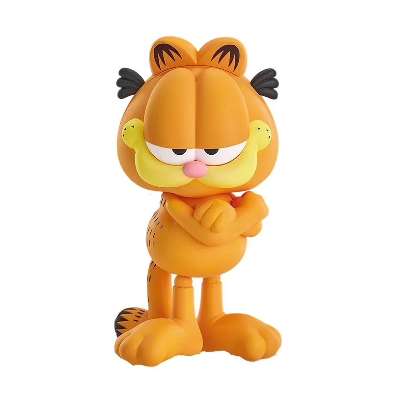 

10Cm Good Smile Gsc Nendoroid The Garfield Show Anime Peripherals Action Figure Collectible Ornament Model Garage Kit Toys Gift