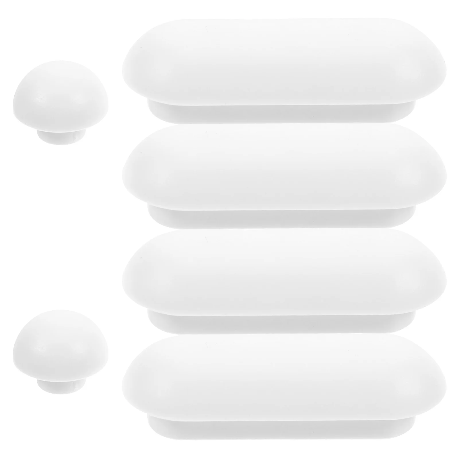 

6Pcs Toilet Seat Bumpers Universal Non-Slip Thickened Pads Toilet Spacer Prevent Movement Stable Fit Easy Clean