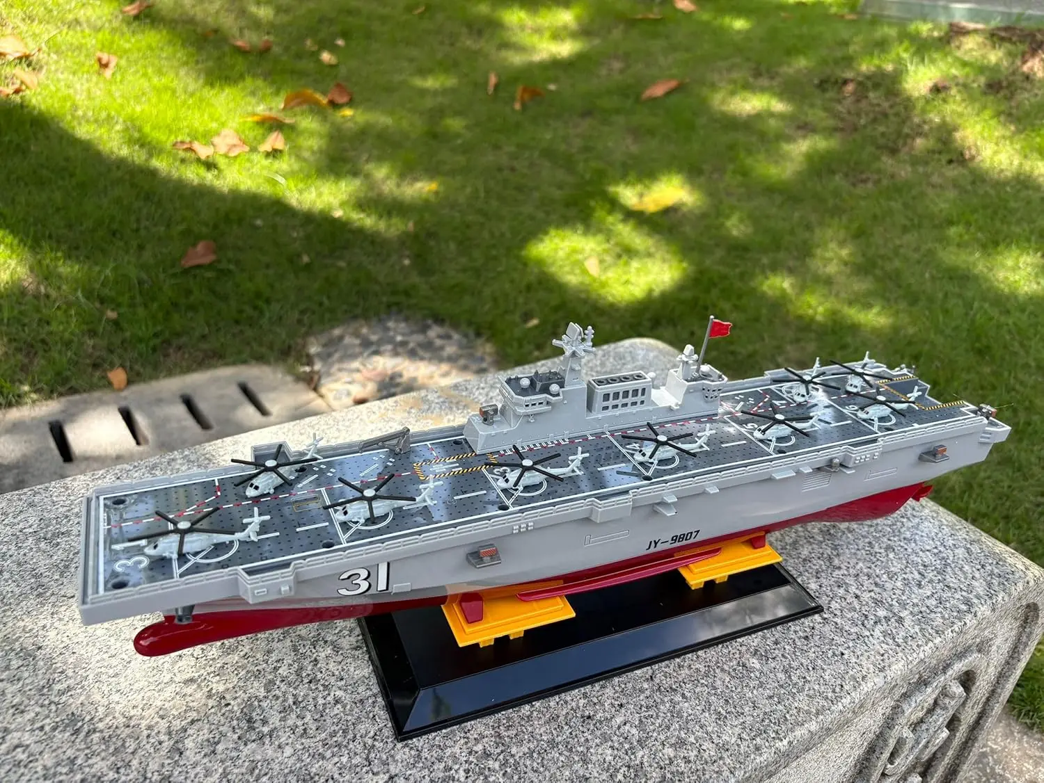 空母ラジコン 1/275スケール 1:275スケール31インチの大型リモコン軍艦戦艦rcに出荷湖プール川展示