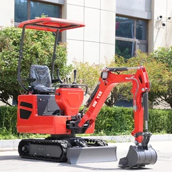 Mini Excavator 1200kg Customized HUAYEE China factory Crawler Excavator Multifunctional Fast delivery with cabin Excavator