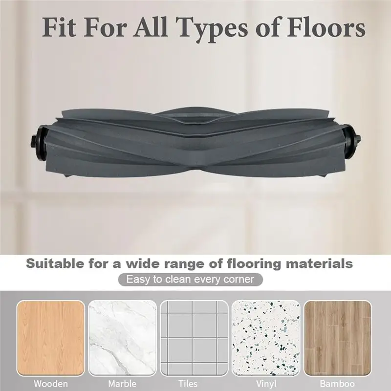 A23E-Accessories Kit For Dreame Mova S10 Plus / Trouver S10 Plus Vacuum Parts Roller Side Brush Filter Mop Cloths Dust Bag