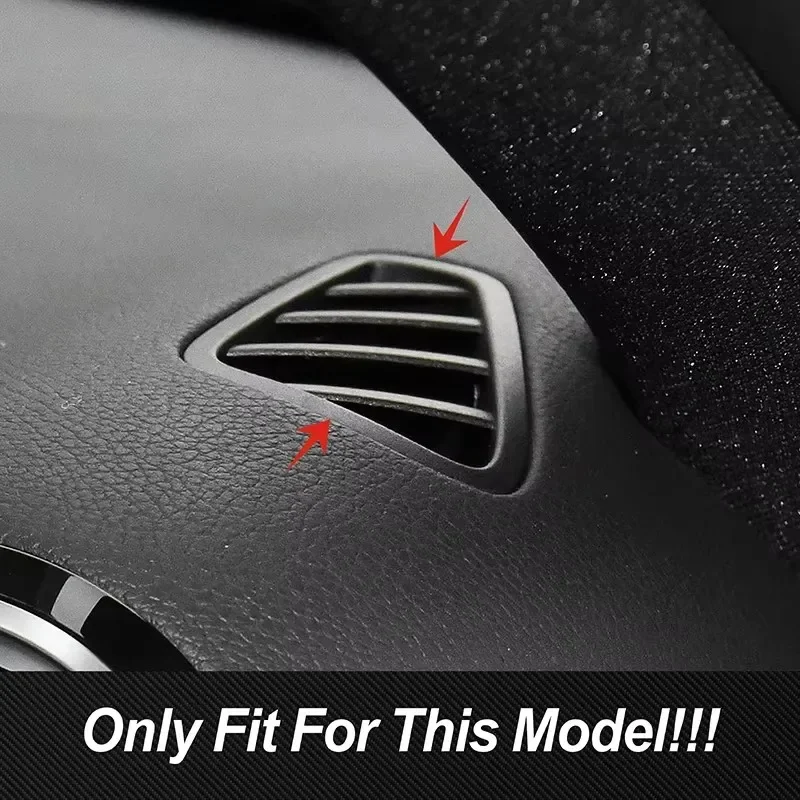 Car Dashboard Air Condition Vent Frame Decoration Cover Trim Sticker For Mercedes Benz A Class W177 CLA C118 V177 W118 2019-2022