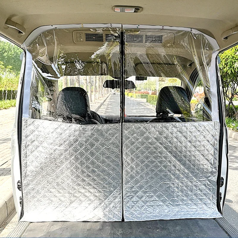 

Heat Insulation Curtain Kits With Zipper For Ford Transit Custom Cab Divider Camper Van Motorhome Caravan Interior Accessories