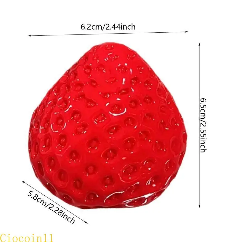 Y1ub Nowatorskie Strawberry Stresja ręka ręka