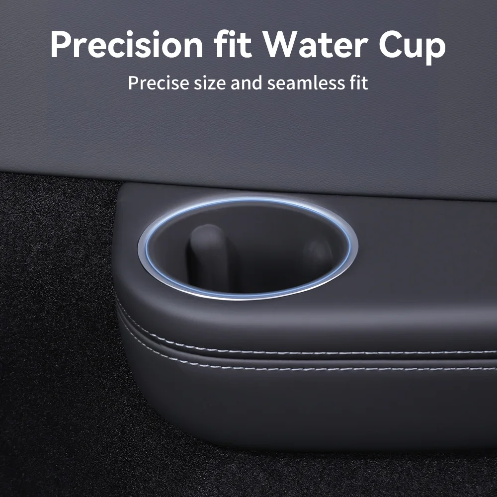 YZ For Tesla Model YL 2026 Third Row Silicone Cup Holder  Center Console Water Cup Holder  Non-Slip  Storage  Accessories view 6