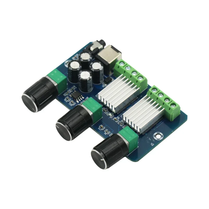 DC12V 2*15W+30W Digital Power Amplifier 2.1 Channel with Tuning HD Sound Quality Audio Digital Sound Amplifier Board NEW