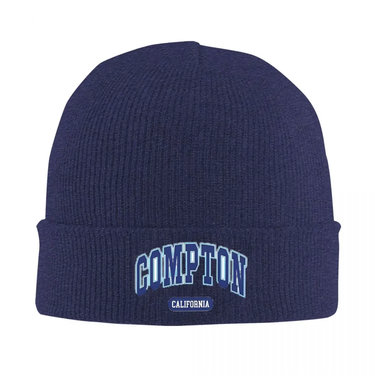 Compton Letter Beanie Hats Knit Hat Kpop Elastic Adult Unisex Caps Spring Custom Casual Bonnet Hats Gift