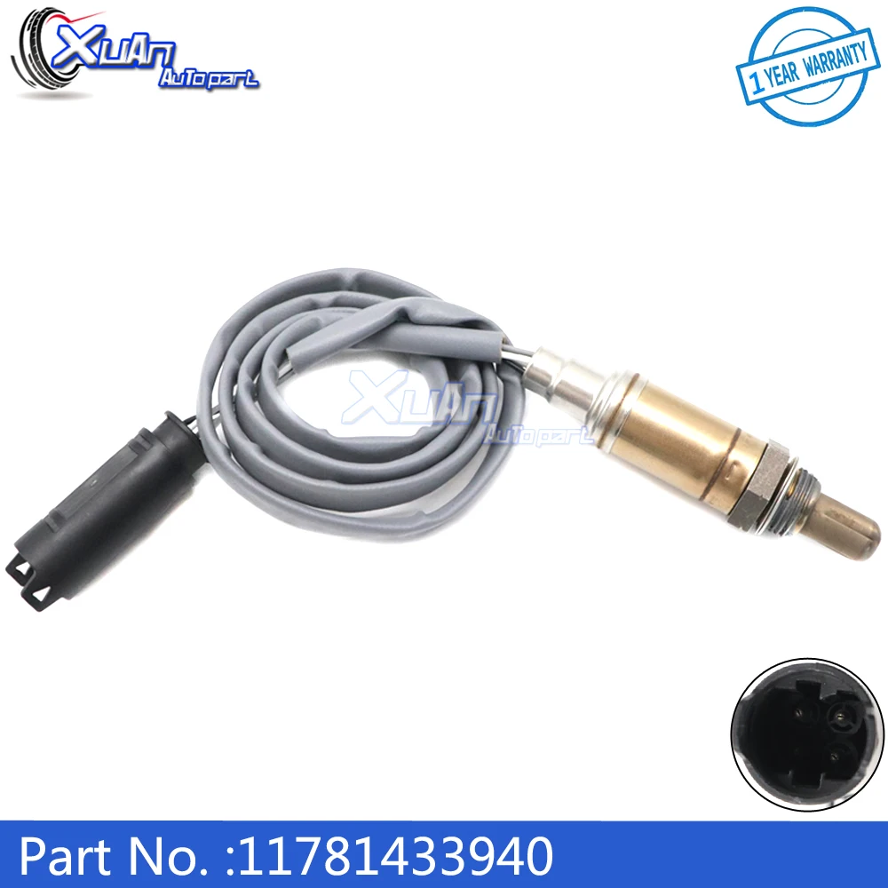 

XUAN Rear Downstream Air Fuel Ratio Lambda O2 Oxygen Sensor 11781433940 For BMW E46 E53 E60 E61 E65 E66 E67 E83 E85 X3 X5 Z3 Z4