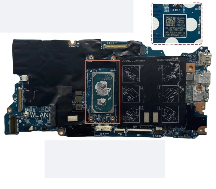 

Applies To: DELL Latitude 16 5620 Main Board 203228-1 I7-1255U 0X6MPM