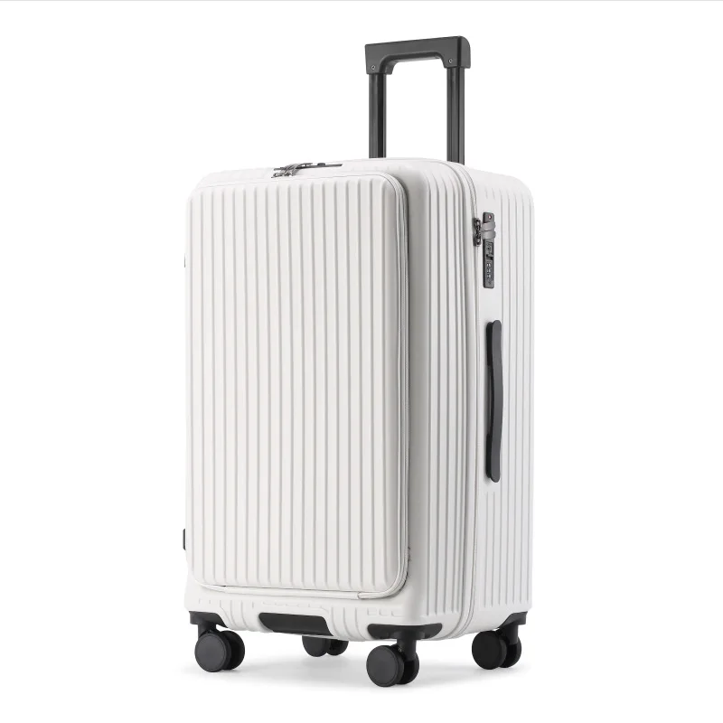 

Front open suitcase Multifunctional small travel trolley case