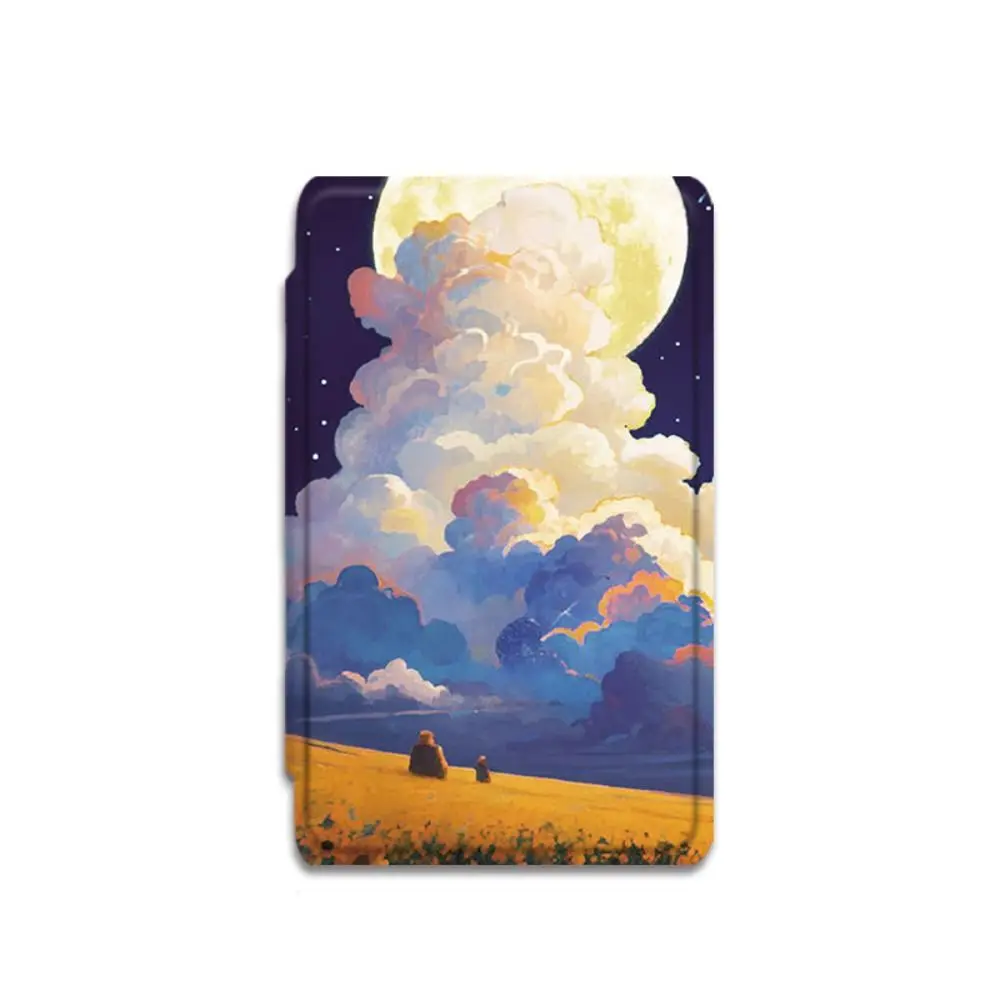 Premium Oil Painting Style Magnetic Case Aesthetic Anti-fall Protective Cover Colorful Anti Scratch Folio Shell for XTEINK X4/X3