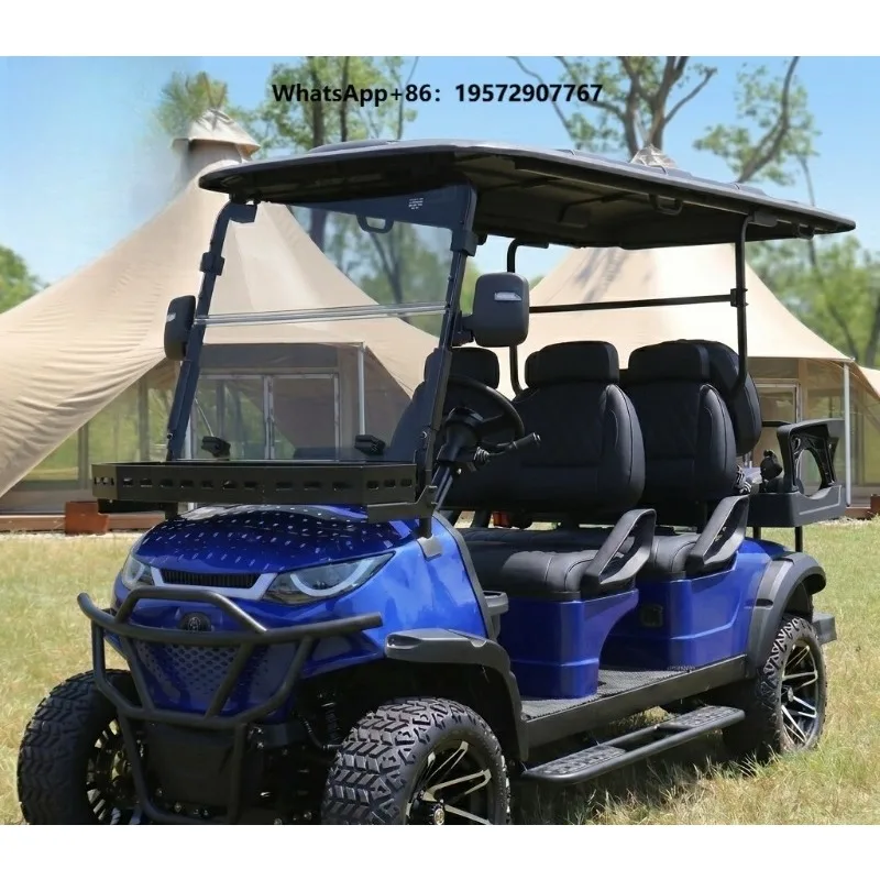 6 Seater Electric Golf Cart with Lithium Battery Fast Delivery Electric Golf car