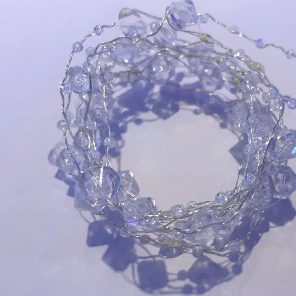 Creative 10m LED String Lights Secure Portable LED Copper Wire Lights Battery Operated Plastic Festival Light Party