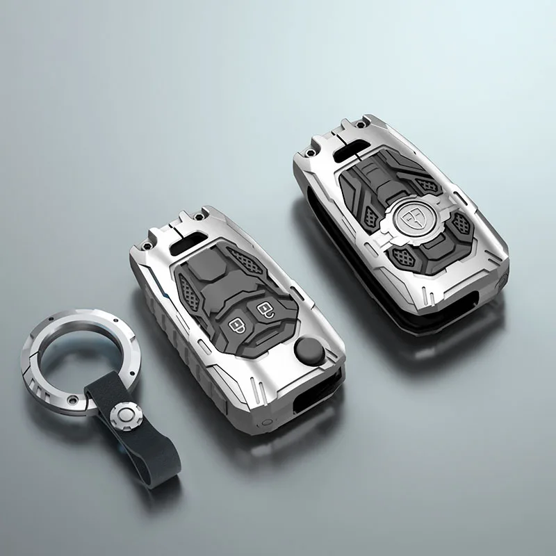 Nueva aleación de la funda de la llave del coche Shell Fob para Buick para Chevrolet Cruze Aveo Trax Opel Astra Corsa Meriva Zafira Antara J llavero