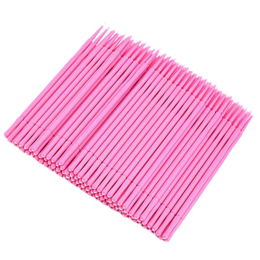 100 ชิ้น Extension Disposable Applicators แต่ละมาสคาร่าถาวร
