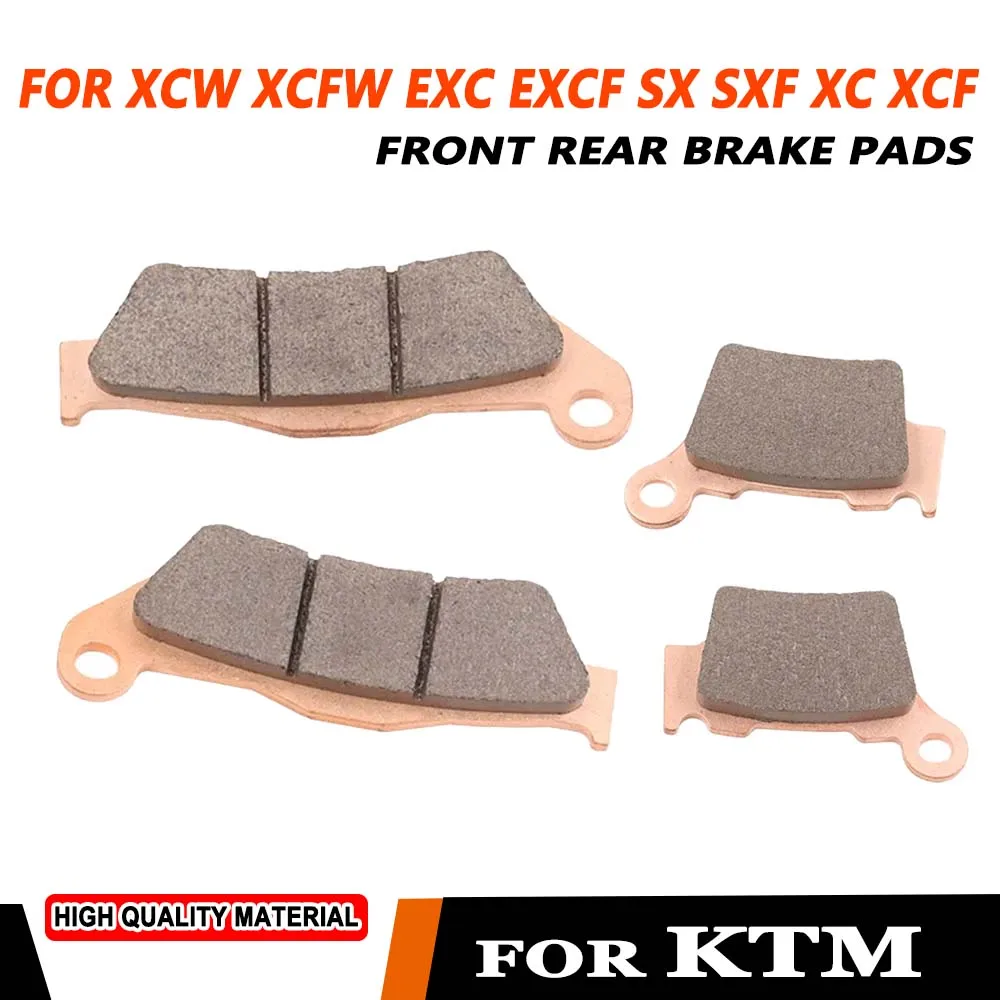 

Motorcycle Front Rear Brake Pads For KTM XC XCF XCFW XCW SX SXF EXC EXCF 125 250 300 350 450 500 EXC300 Accessories Brake Pad