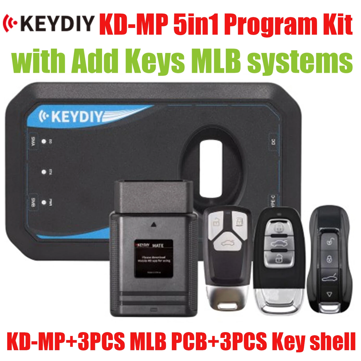 

Инструмент KEYDIY KD-MP Добавьте ключи Системы MLB MQB Для Audi, Для Porsche, L-amborghini, B-entley, ДЛЯ систем VW Touareg MLB и MQB