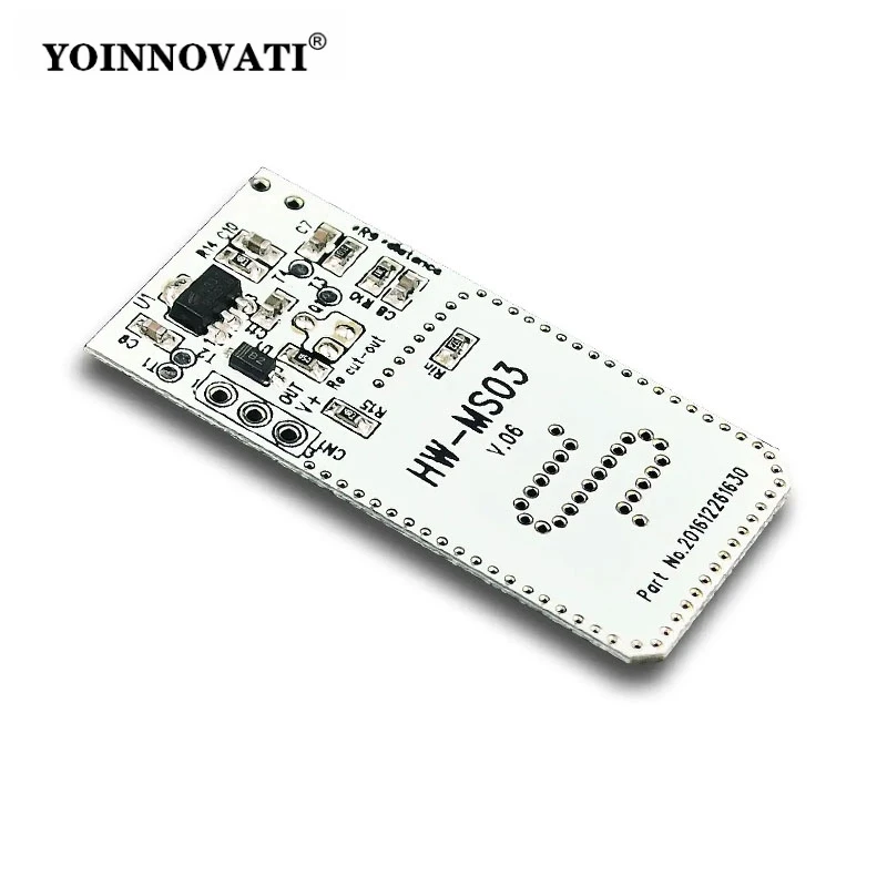 High Performance Motion Sensor Module Radar Motion Sensor HW-MS03 2.4GHz to 5.8GHz Microwave Radar Sensor Module for Arduino