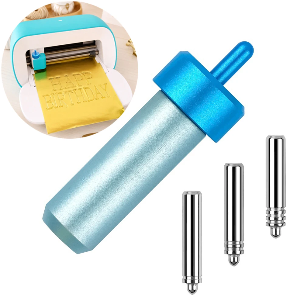 3-In-1 Foil Transfer Kit For Joy/for Joy 2/for Joy Xtra Machines Fine/Medium/Bold Foil Transfer Tips and Housing DIY Card Gift