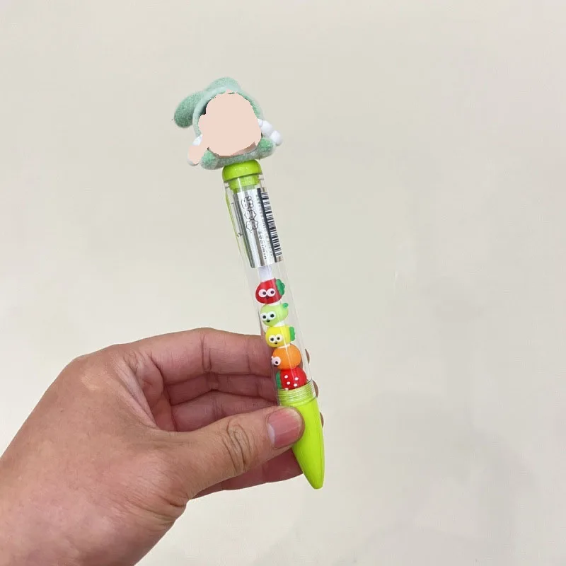 New Mini Cute Adorable Bead String Black Gel Pen Cute Student Pen Creative Gel Pen