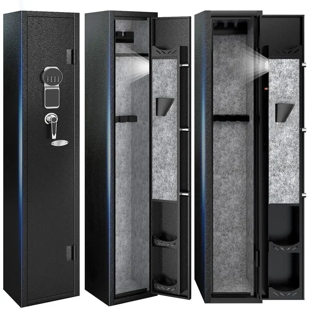 Rifles, Pistols, and Shotguns with Quick Access and Removable Racks