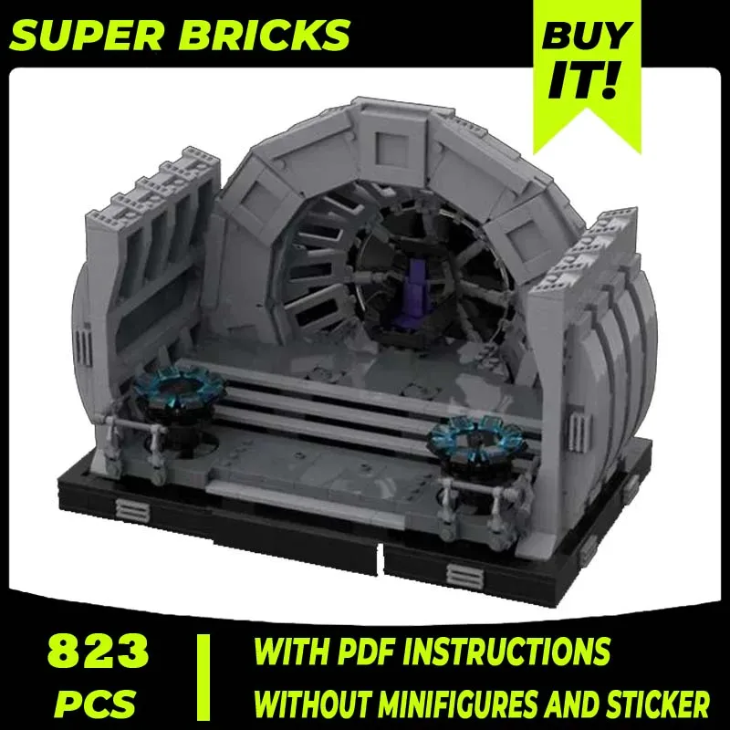 

The Emperor's Game Room Model Moc Building Blocks Star Movie DIY Assembly Construction Toy Holiday Gift Technology Bricks