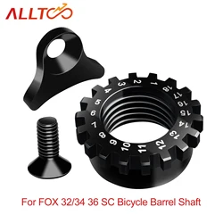 Front Fork Barrel Shaft Screw Nut Repair For FOX 32/34 36 SC Bicycle Barrel Shaft Replace screws Lock nut