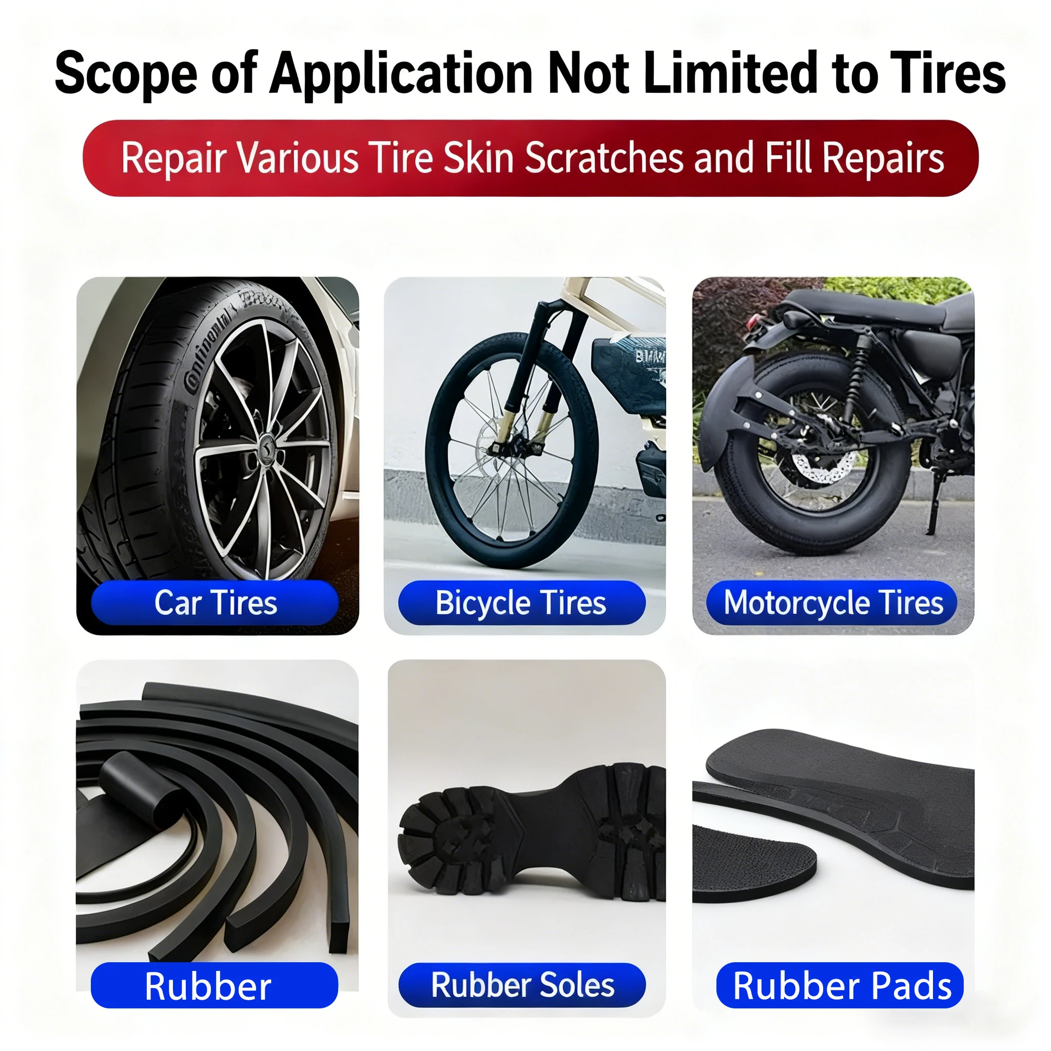 380タイヤ修理液クイックシーラント、自動車およびオートバイのゴム用万能漏れ防止タイヤ修理ソリューション、工具不要