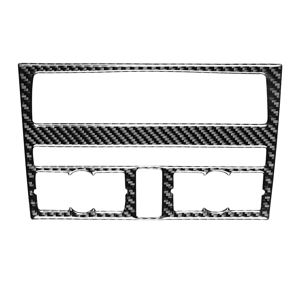 

Автомобильная наклейка на внутреннюю панель AC CD из углеродного волокна, подходит для Audi Q7 2008-2015 09