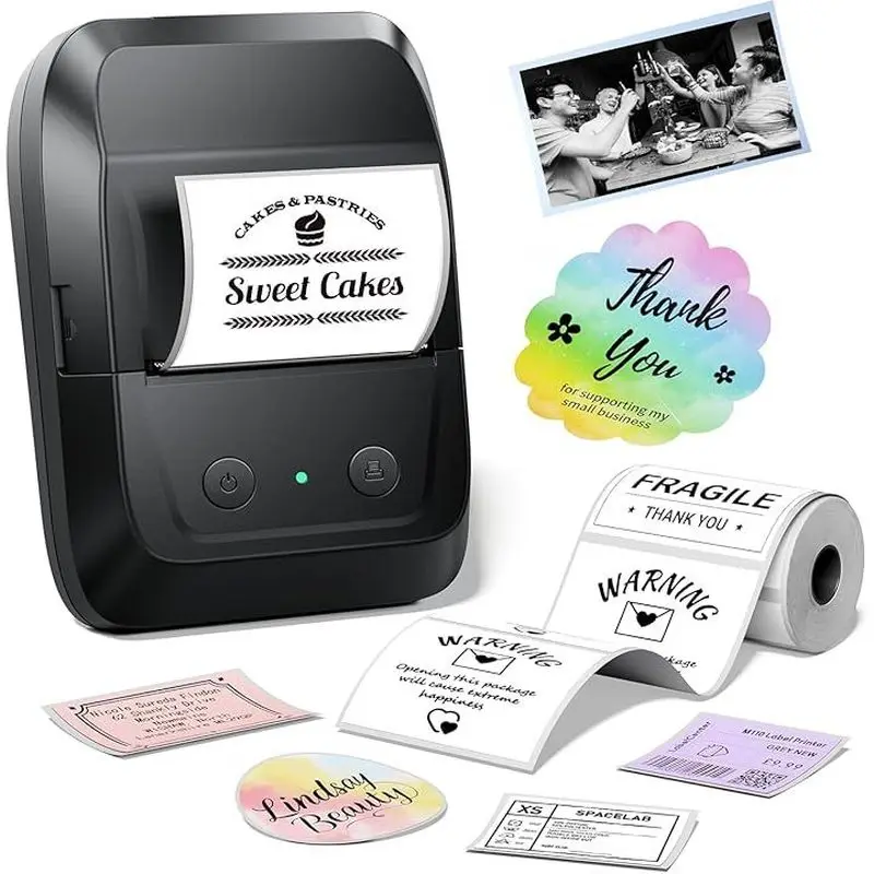 Phomemo Clothing tag label printer, commercial small thermal adhesive sticker, jewelry price tag - view 3