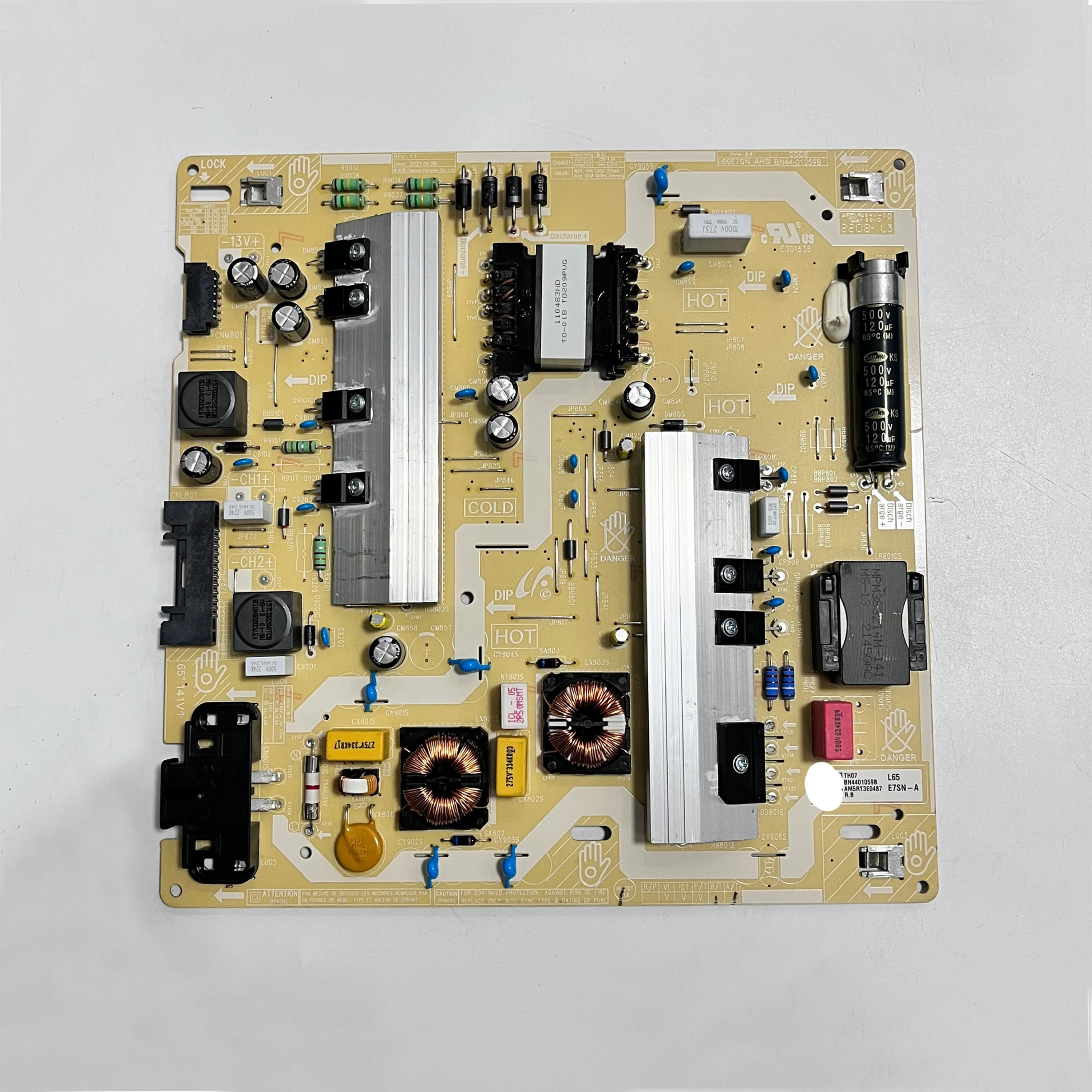 

Genuine Original TV Power Supply Board L65E7SN_AHS BN44-01059B Working Properly And Is For LCD TV Model QE65LS01TAUXX Tv Parts