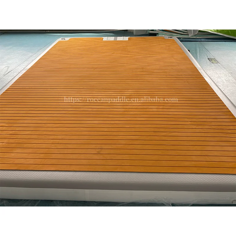Inflatable Floating Yacht Boat Dock (With Non-slip Mat) Luxury Platform Dock Floating Yacht Mat view 5
